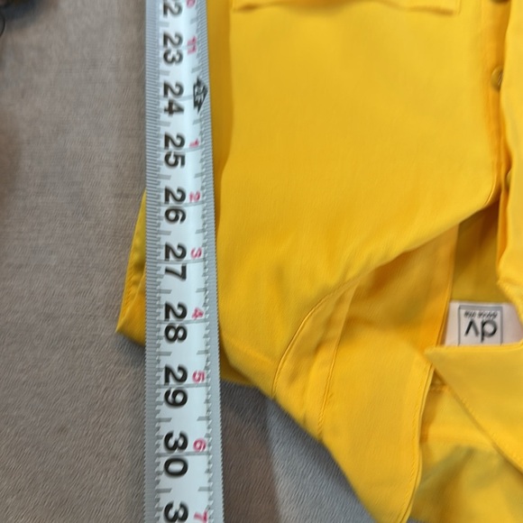 Dolce Vita Yellow Pleated Romper, xs. - Picture 7 of 10